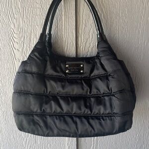 Kate Spade Black Puffer Shoulder Bag